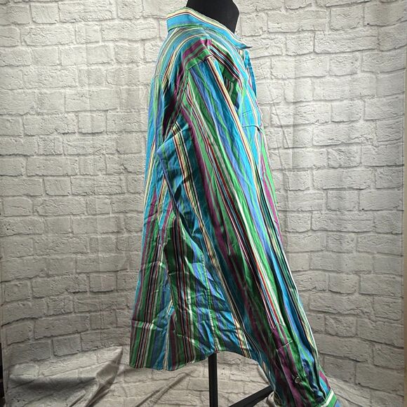 Polo Ralph Lauren Western Custom Fit Men's Shirt 2XL Button Up Long Sleeve NWT - Picture 4 of 9